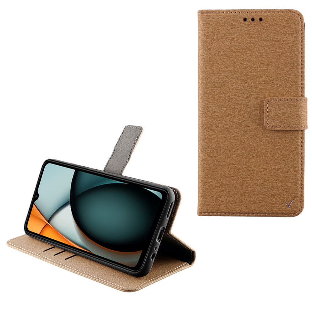 VOLTE-TEL ΘΗΚΗ XIAOMI REDMI A3 4G 6.71" ALLURE MAGNET BOOK STAND CLIP GOLD