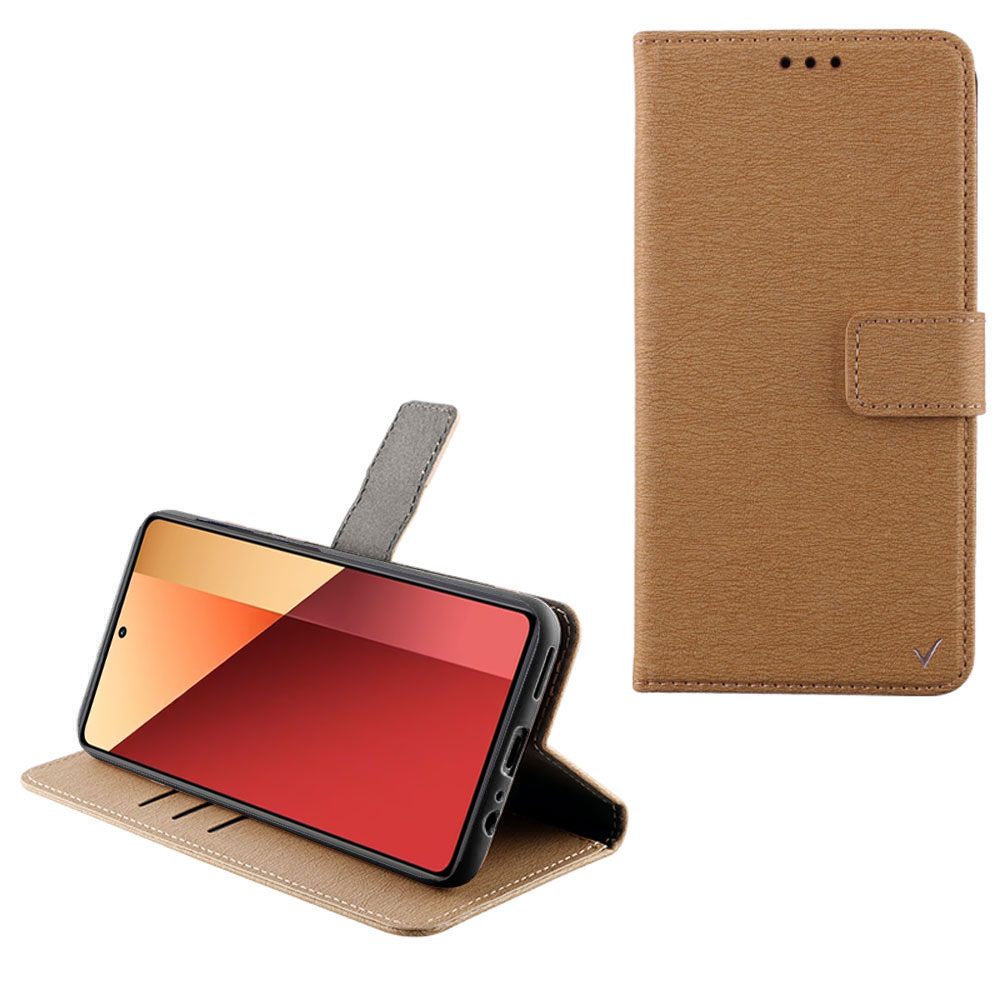 VOLTE-TEL ΘΗΚΗ XIAOMI REDMI NOTE 13 PRO 4G 6.67" ALLURE MAGNET BOOK STAND CLIP GOLD