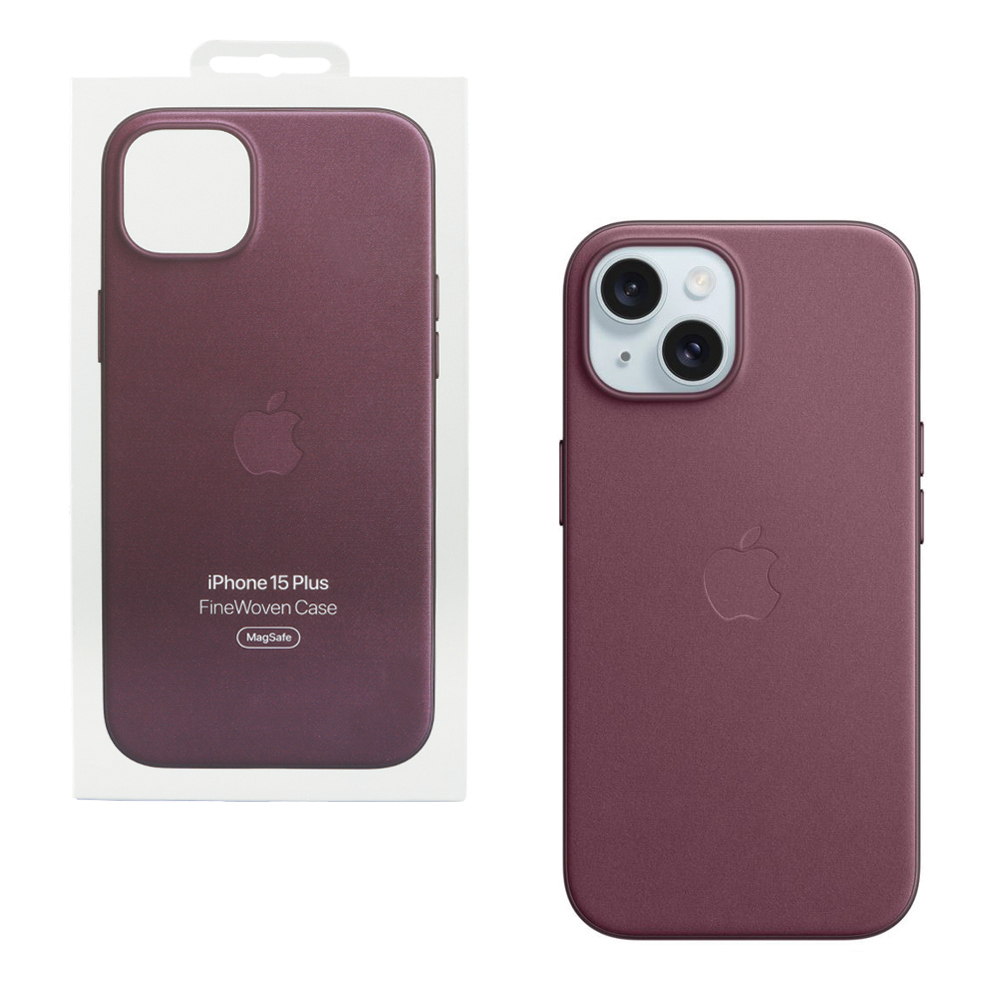 ΘΗΚΗ IPHONE 15 PLUS MT4A3ZM/A FINEWOVEN MAGSAFE BACK COVER MULBERRY PACKING OR