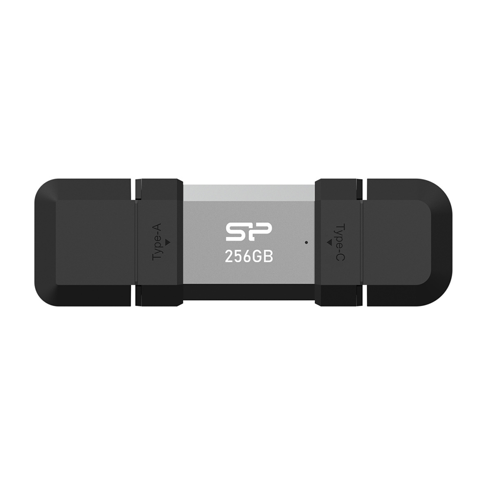 SILICON POWER USB - TYPE C FLASH DRIVE 256GB USB 3.2+OTG C51 200MBps SP256GBUC3C51V1S