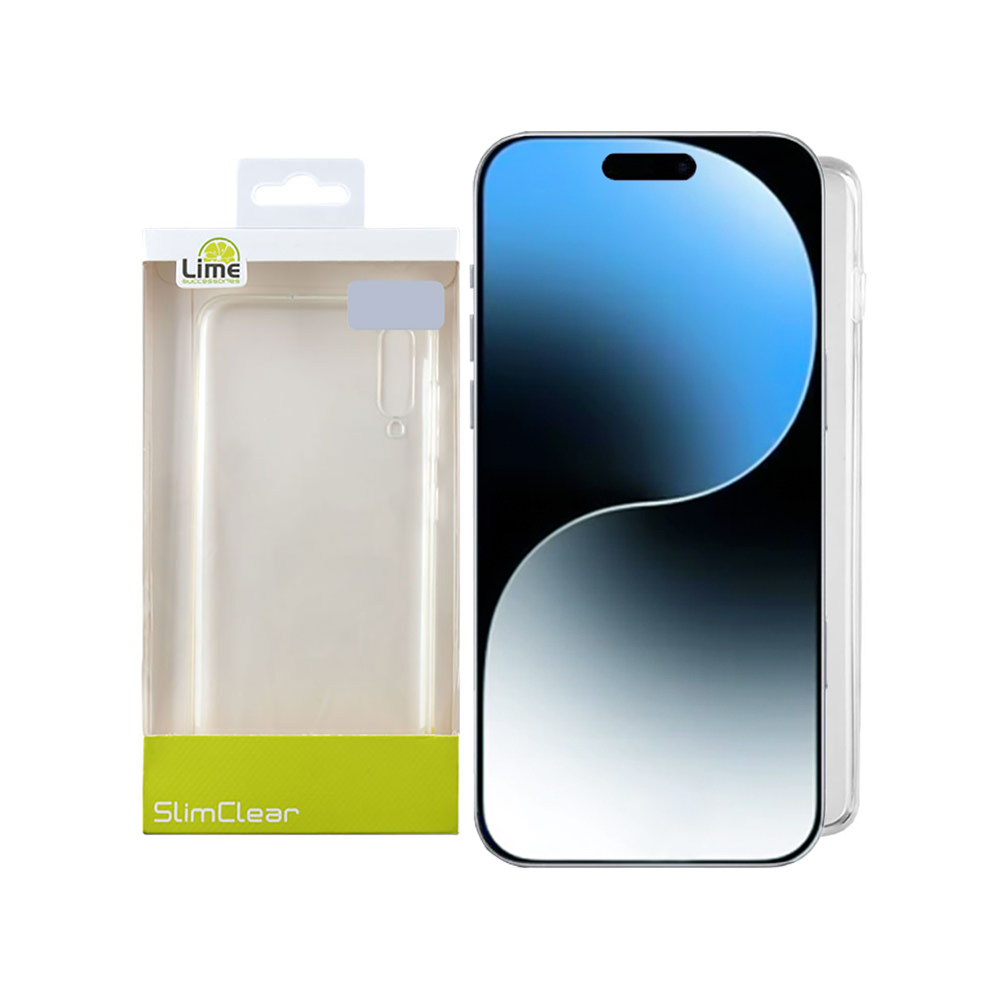 LIME ΘΗΚΗ IPHONE 16 6.1" SLIMCLEAR TPU CAMERA GUARD ΔΙΑΦΑΝΗ