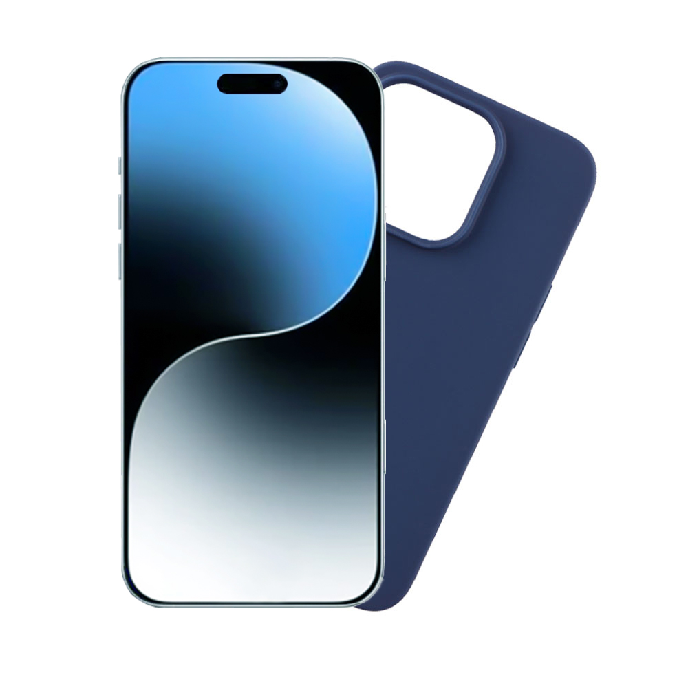 VOLTE-TEL ΘΗΚΗ IPHONE 16 6.1" SILICON TPU CAMERA GUARD BLUE