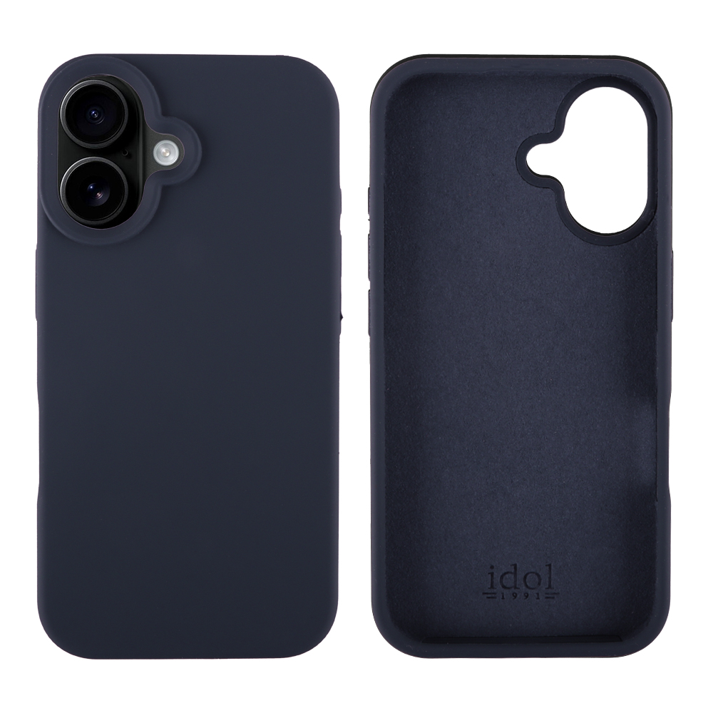 IDOL 1991 ΘΗΚΗ IPHONE 16 6.1" VELVET ELITE TPU 4 SIDE CAMERA GUARD BLUE