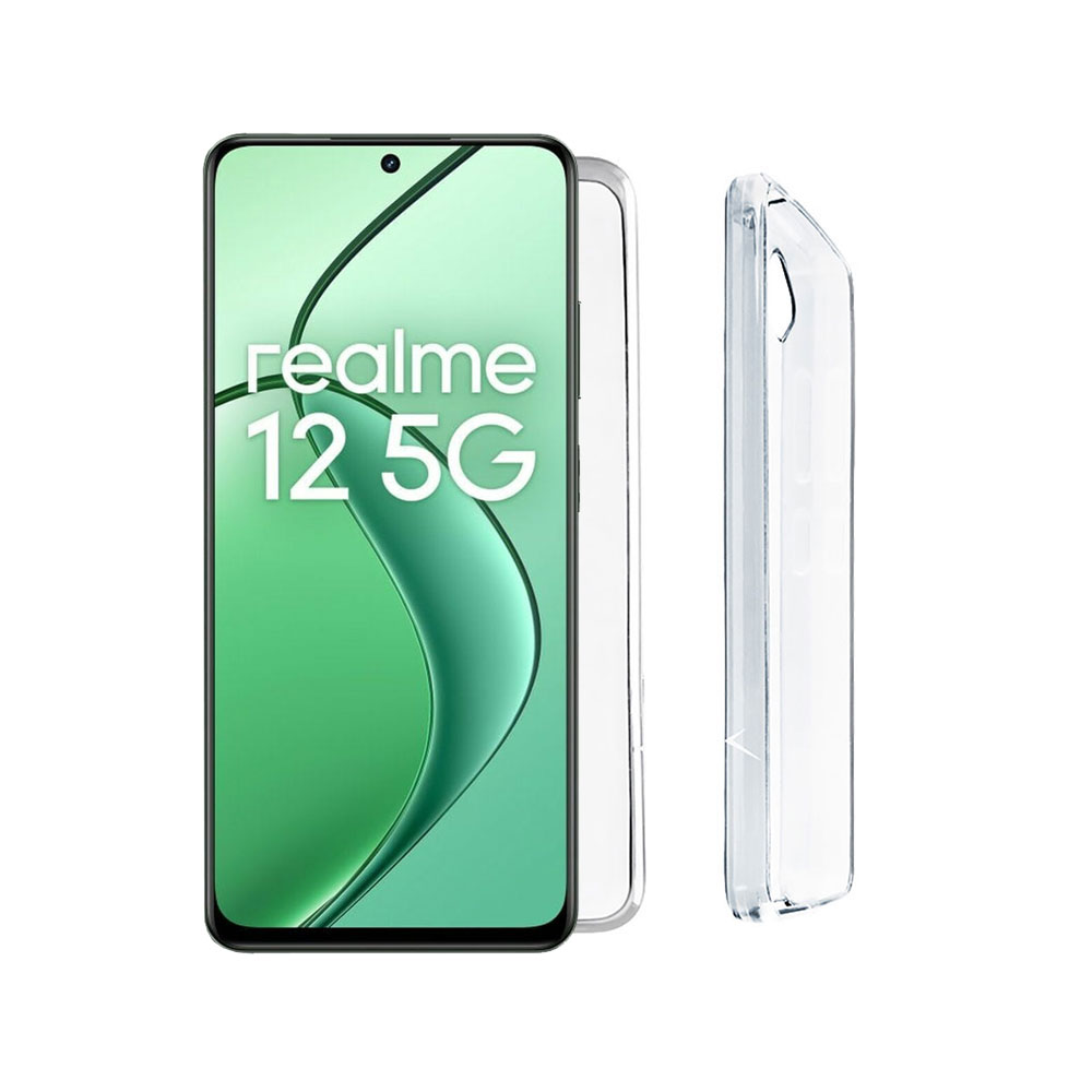 VOLTE-TEL ΘΗΚΗ REALME 12 5G 6.72" SLIMCOLOR AIR TPU FULL CAMERA PROTECTION ΔΙΑΦΑΝΗ