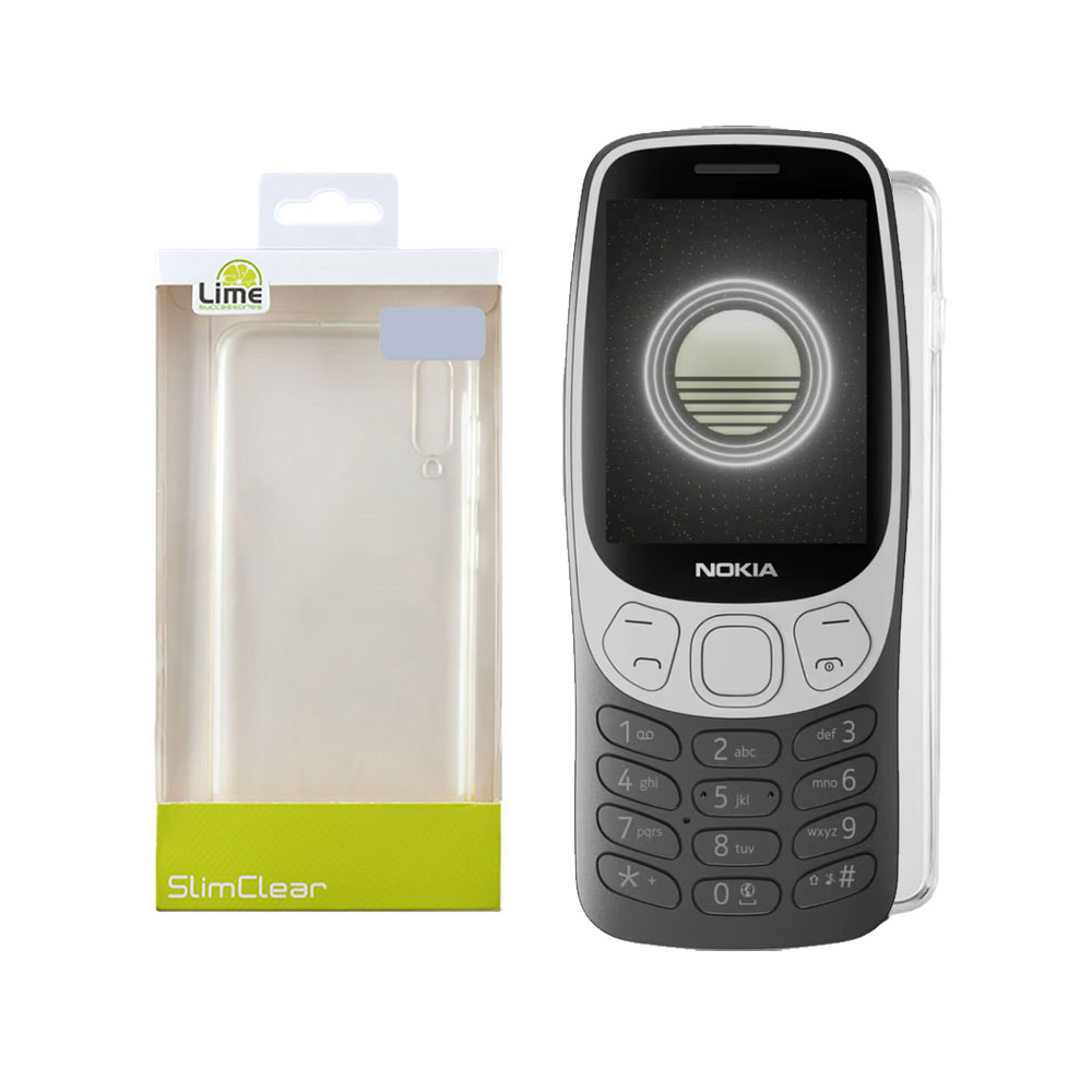 LIME ΘΗΚΗ NOKIA 3210 2024 4G TA-1618 2.4" SLIMCLEAR TPU CAMERA GUARD ΔΙΑΦΑΝΗ