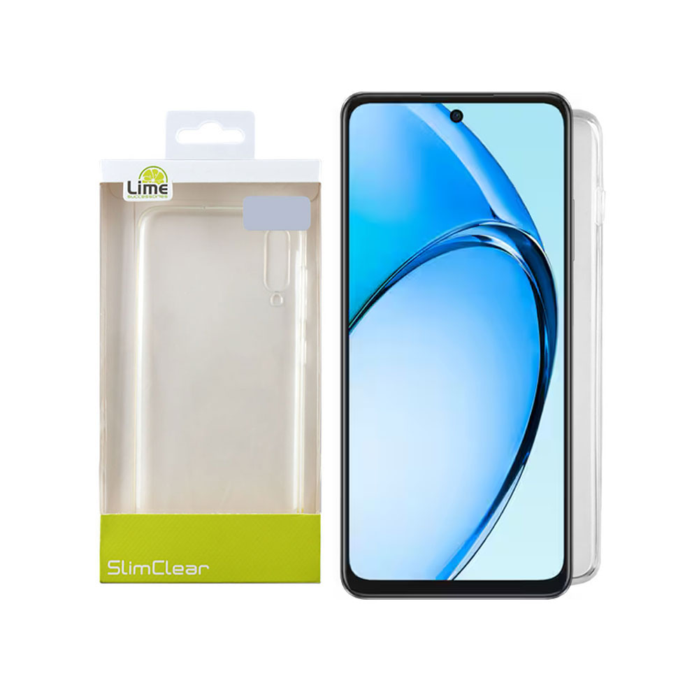 LIME ΘΗΚΗ OPPO A60 4G 6.67" SLIMCLEAR TPU FULL CAMERA PROTECTION ΔΙΑΦΑΝΗ