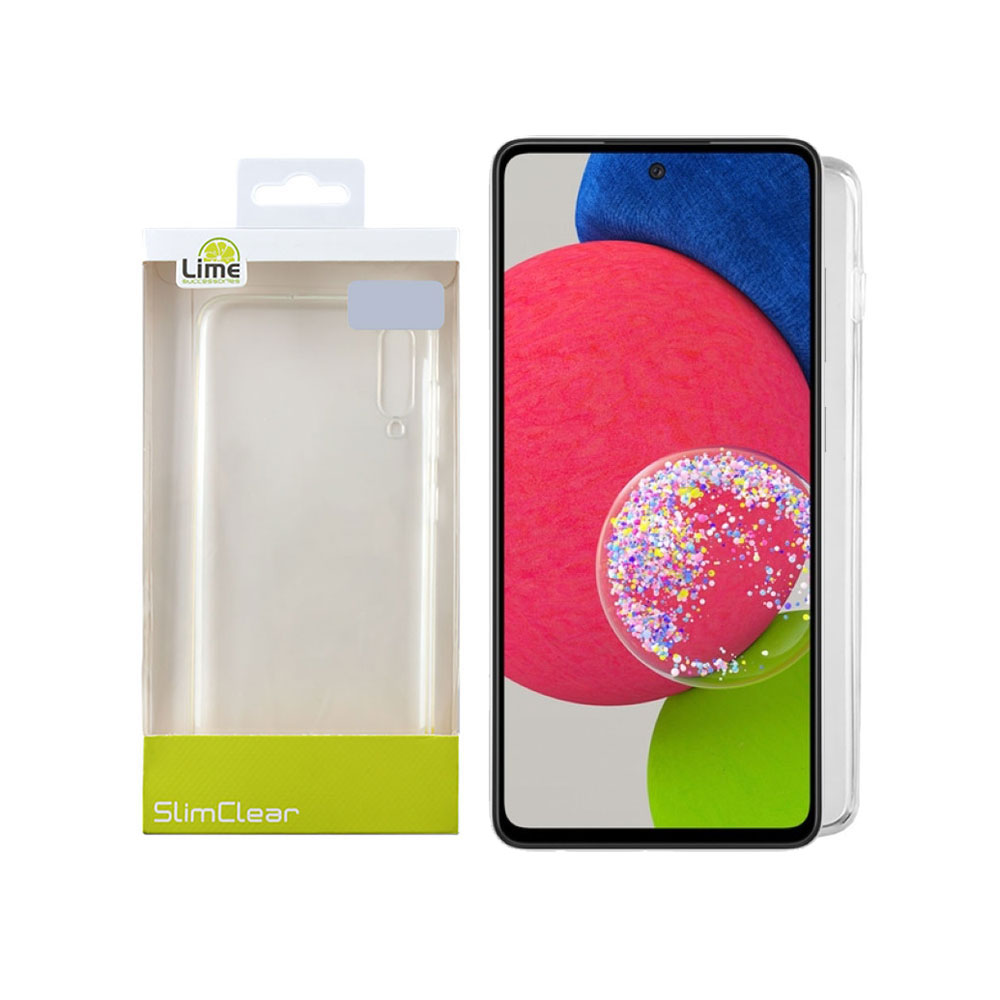 LIME ΘΗΚΗ SAMSUNG A52S/A52 A525/A526/A528 6.5" SLIMCLEAR TPU CAMERA GUARD ΔΙΑΦΑΝΗ