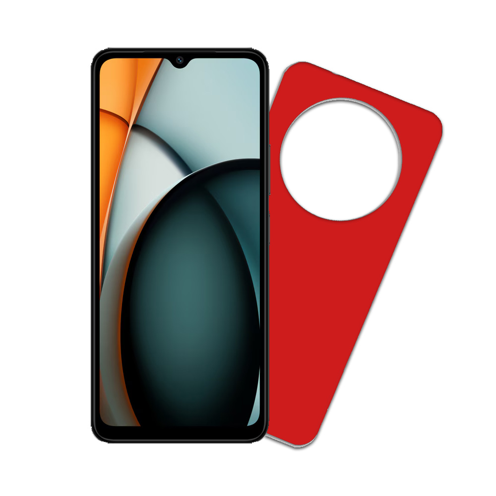 VOLTE-TEL ΘΗΚΗ XIAOMI REDMI A3 4G/A3X 4G 6.71" SILICON TPU CAMERA GUARD RED