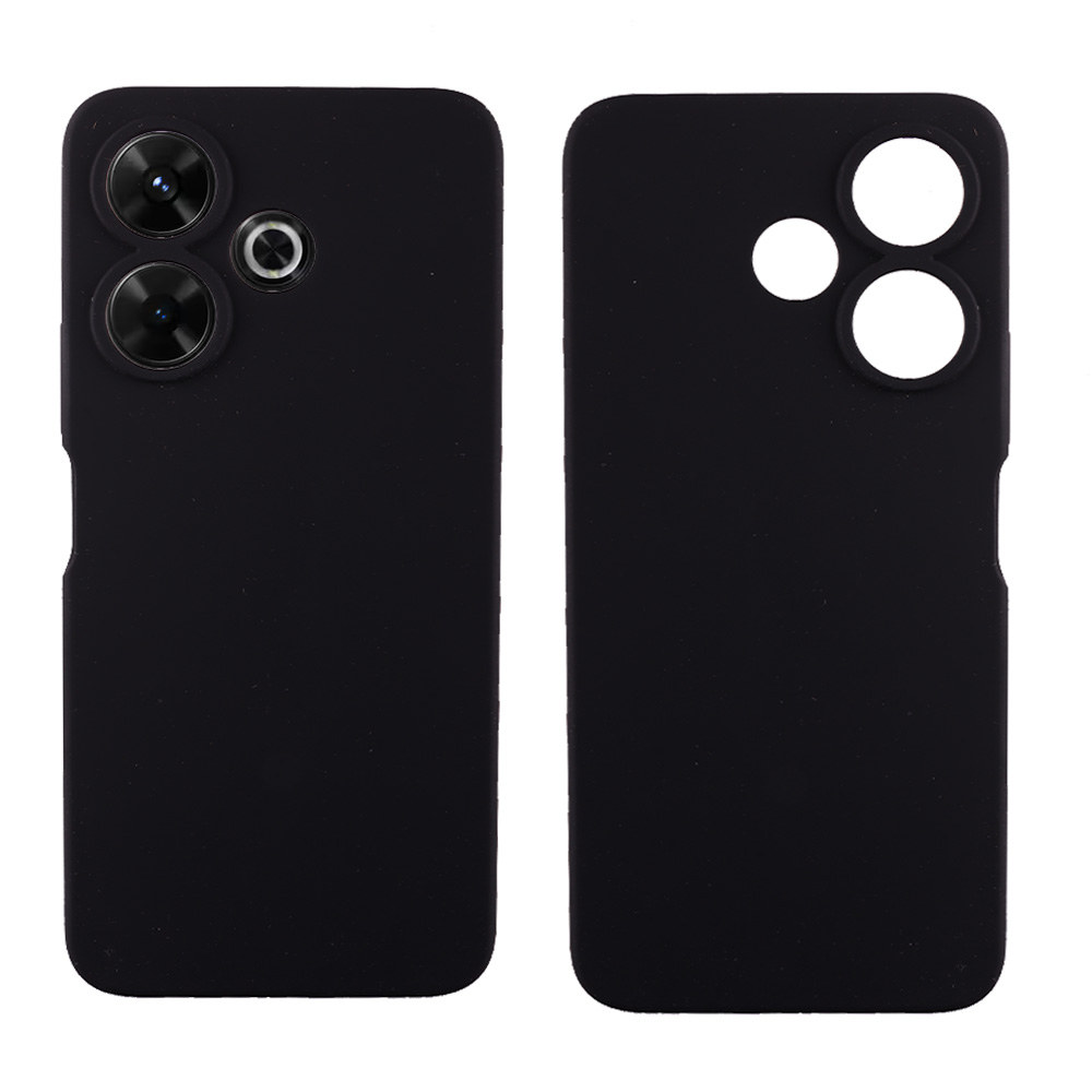 IDOL 1991 ΘΗΚΗ XIAOMI REDMI 13/ POCO M6 4G 6.79" VELVET ELITE TPU 4 SIDE FULL CAMERA PROTECTION BLACK