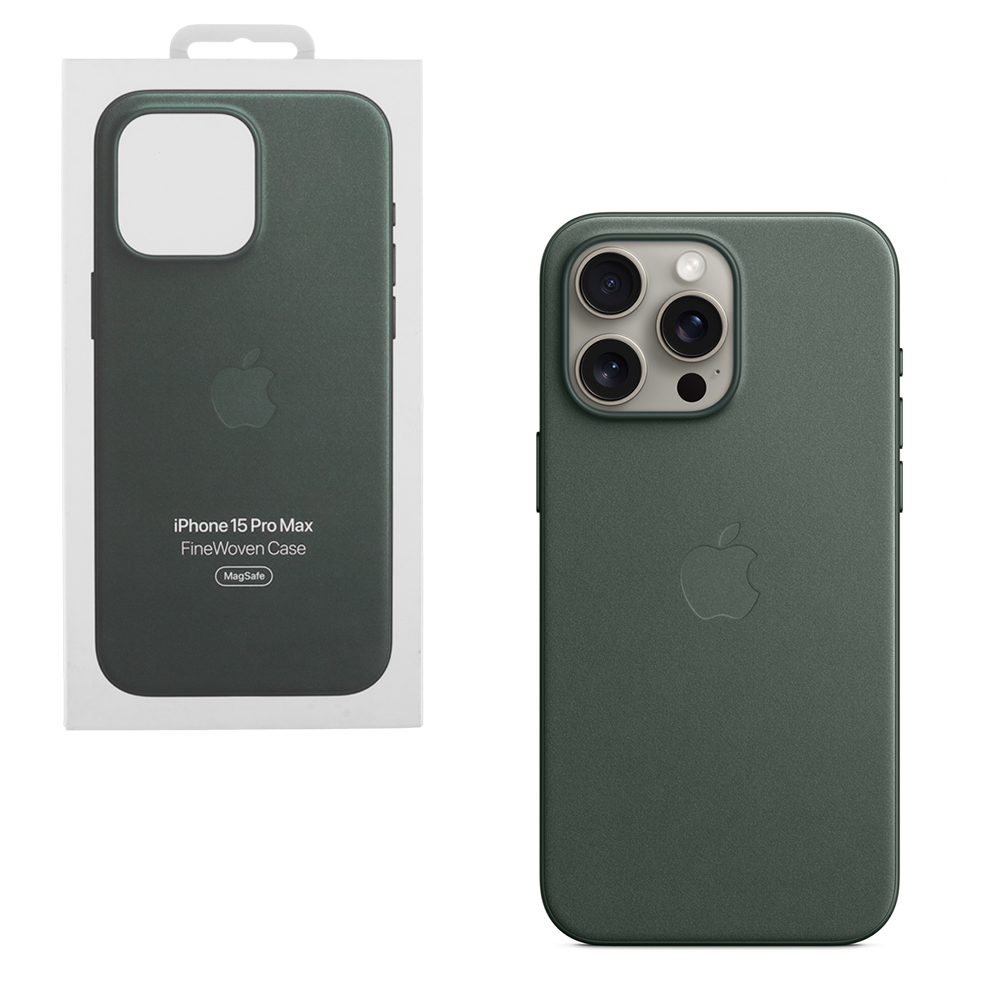 ΘΗΚΗ IPHONE 15 PRO MAX MT503ZM/A FINEWOVEN MAGSAFE BACK COVER EVERGREEN PACKING OR