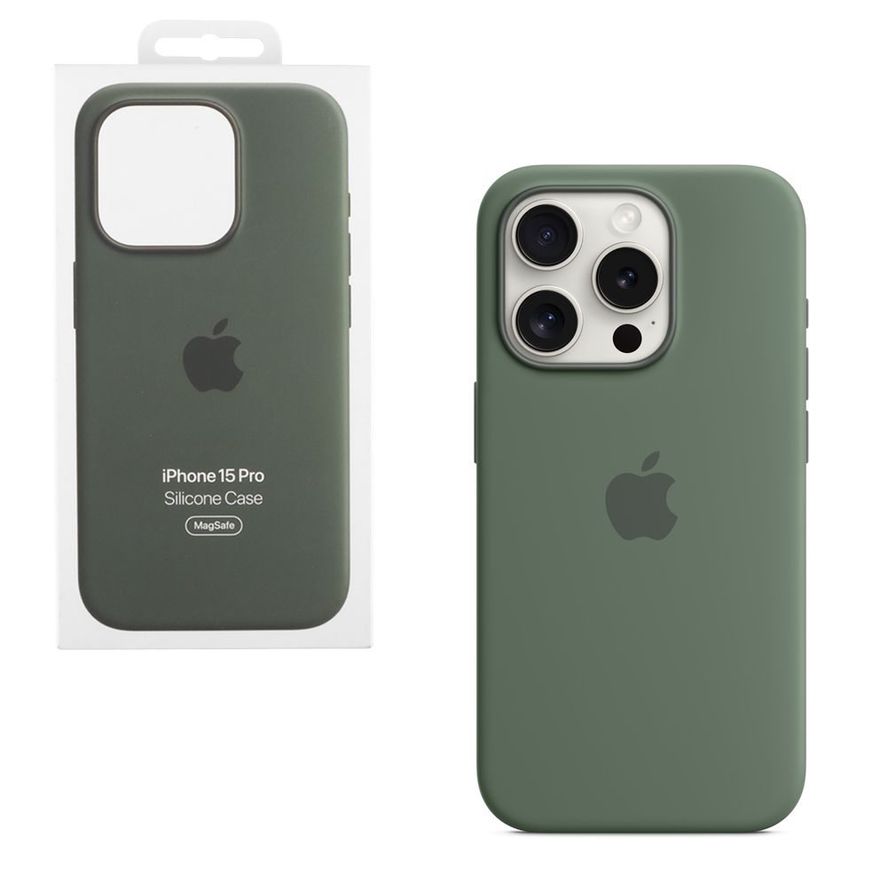 ΘΗΚΗ IPHONE 15 PRO MT1J3ZM/A SILICONE MAGSAFE COVER CYPRESS PACKING OR