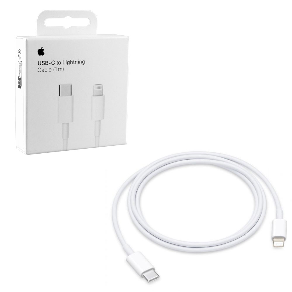 APPLE USB-C TYPE C TO LIGHTNING MUQ93ZM/A A2561 96W 4.7A ΦΟΡΤΙΣΗΣ-DATA 1m WHITE PACKING OR