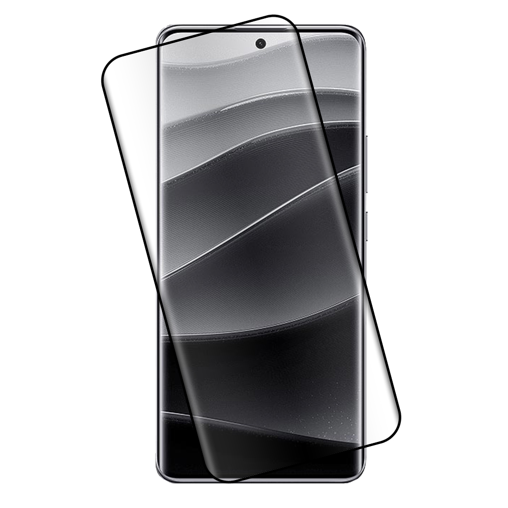 IDOL 1991 TEMPERED GLASS XIAOMI REDMI NOTE 14 PRO PLUS 5G 6.67" 9H 0.25mm 3D EDGE GLUE SEMI CURVED FINGER UNLOCK BLACK