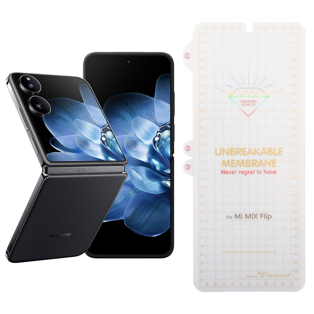 VOLTE-TEL PET SOFT FILM UNBREAKABLE MEMBRANE FOLDABLE XIAOMI MIX FLIP 5G 6.86" 0.20mm INSIDE