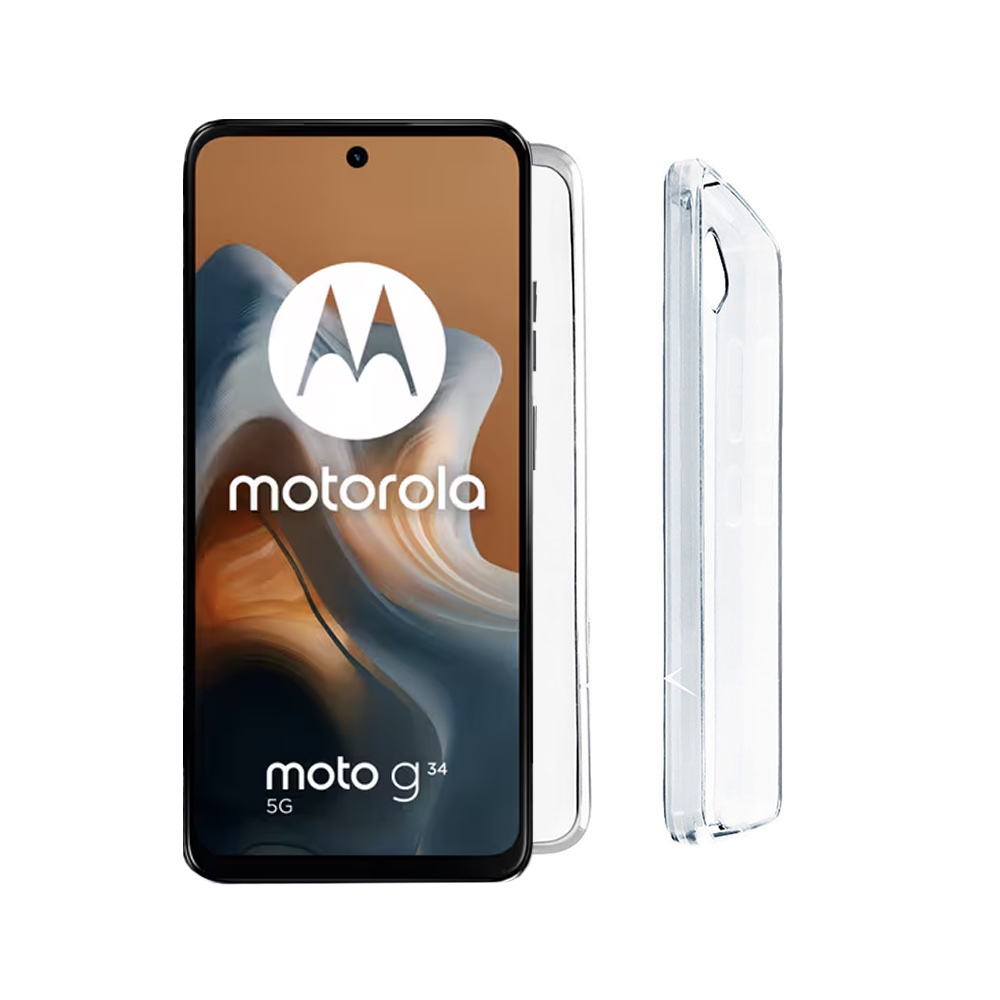 VOLTE-TEL ΘΗΚΗ MOTOROLA MOTO G35 6.72" SLIMCOLOR AIR TPU CAMERA GUARD ΔΙΑΦΑΝΗ