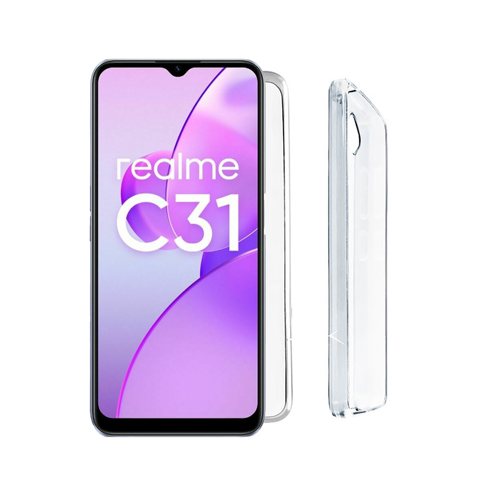 VOLTE-TEL ΘΗΚΗ REALME C31 6.5" SLIMCOLOR AIR TPU FULL CAMERA PROTECTION ΔΙΑΦΑΝΗ