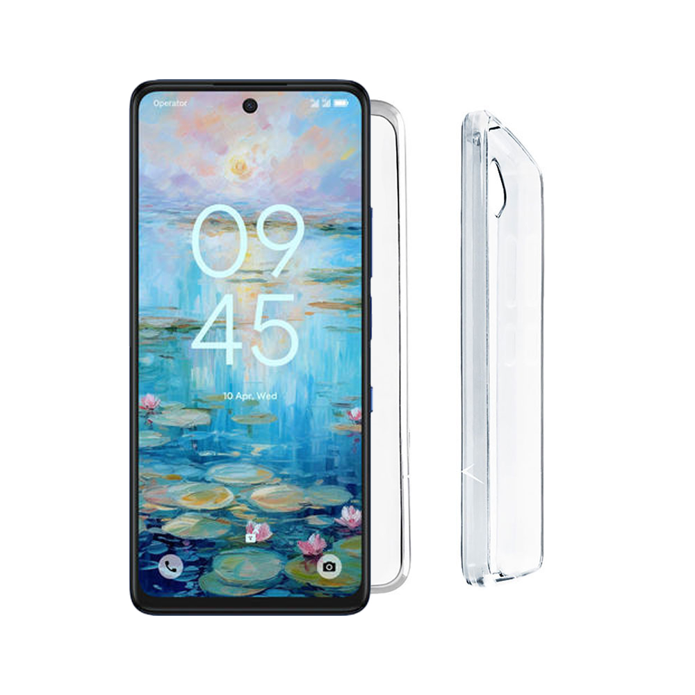 VOLTE-TEL ΘΗΚΗ TCL 50 NXTPAPER/50 PRO NXTPAPER 5G 6,8" SLIMCOLOR AIR TPU CAMERA GUARD ΔΙΑΦΑΝΗ