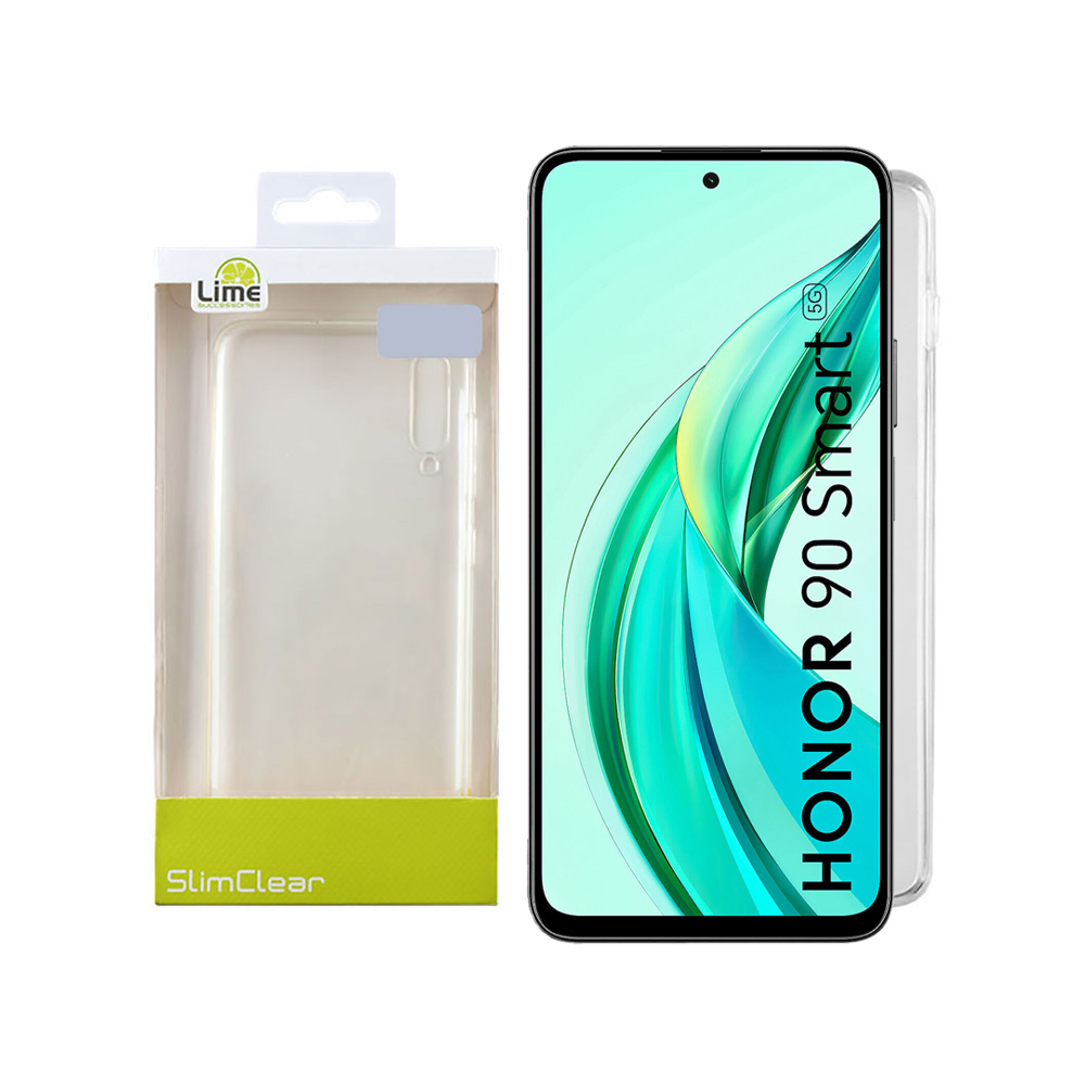 LIME ΘΗΚΗ HONOR 90 SMART 5G/X7b/X7b 5G 6.8" SLIMCLEAR TPU FULL CAMERA PROTECTION ΔΙΑΦΑΝΗ