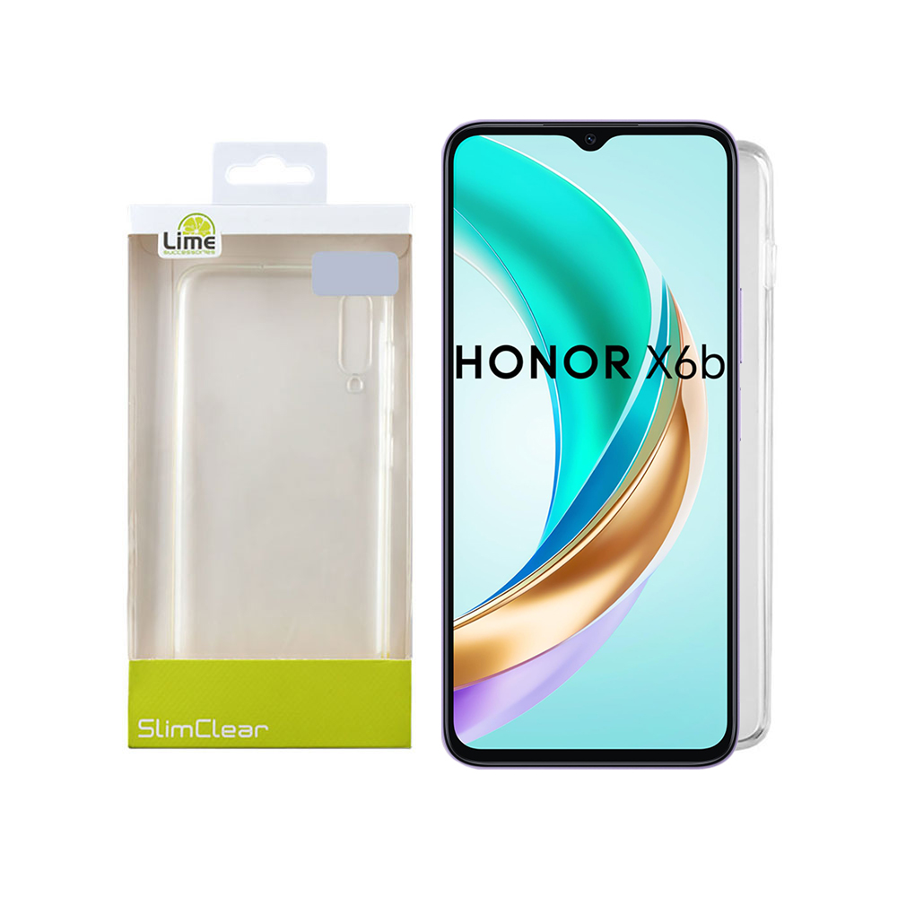 LIME ΘΗΚΗ HONOR X6B 4G 6.56" SLIMCLEAR TPU FULL CAMERA PROTECTION ΔΙΑΦΑΝΗ