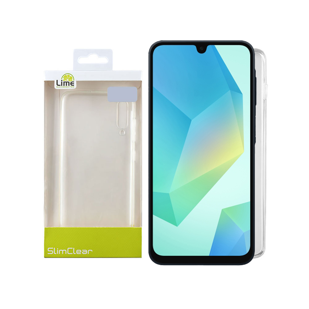 LIME ΘΗΚΗ SAMSUNG A16 4G A165/A16 5G A166 6.7" SLIMCLEAR TPU CAMERA GUARD ΔΙΑΦΑΝΗ