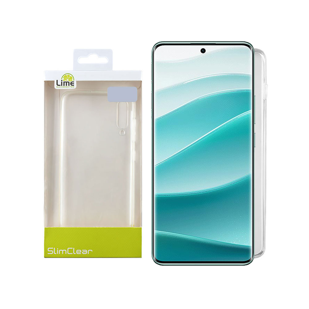 LIME ΘΗΚΗ XIAOMI REDMI NOTE 14 PRO 5G/POCO X7 6.67" SLIMCLEAR TPU CAMERA GUARD ΔΙΑΦΑΝΗ