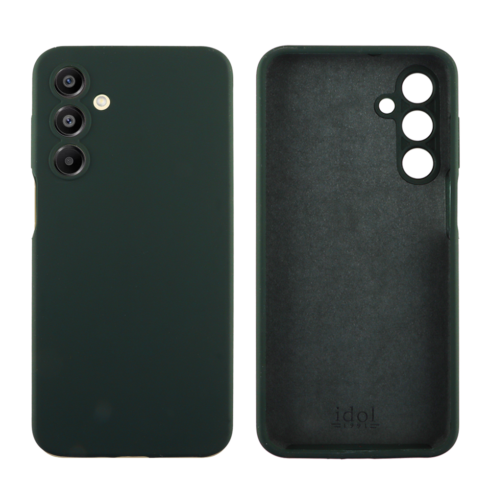 IDOL 1991 ΘΗΚΗ SAMSUNG A16 4G A165/A16 5G A166 6.7" VELVET ELITE TPU 4 SIDE FULL CAMERA PROTECTION DARK GREEN