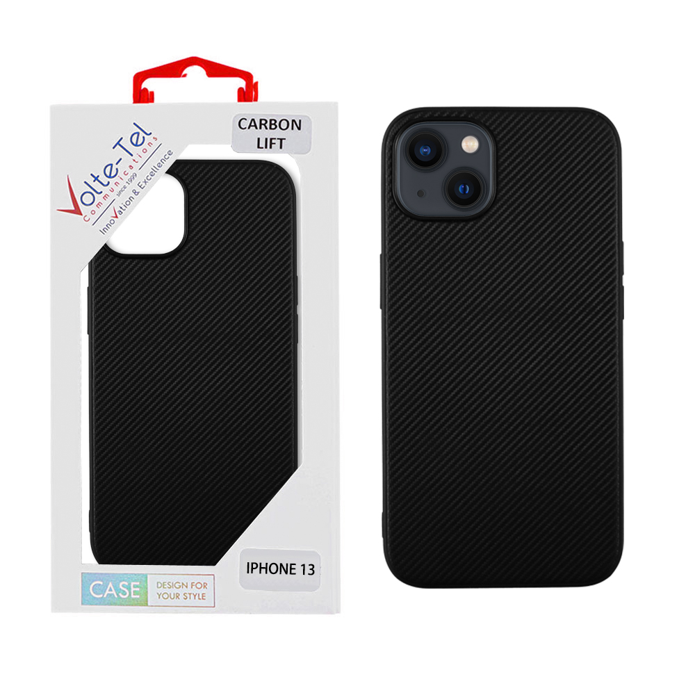 VOLTE-TEL ΘΗΚΗ IPHONE 13 6.1" CARBON LIFT CAMERA GUARD BLACK