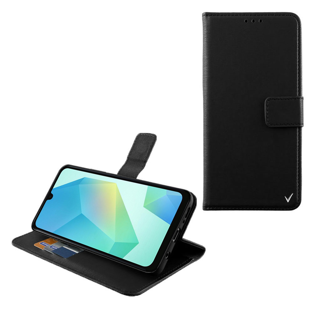 VOLTE-TEL ΘΗΚΗ SAMSUNG A16 4G A165/A16 5G A166 6.7" ALLURE MAGNET BOOK STAND CLIP BLACK