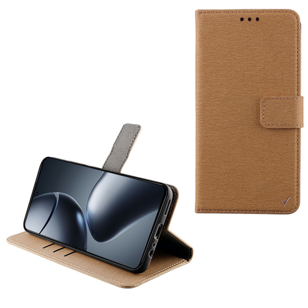 VOLTE-TEL ΘΗΚΗ XIAOMI 14T 5G 6.67" ALLURE MAGNET BOOK STAND CLIP GOLD