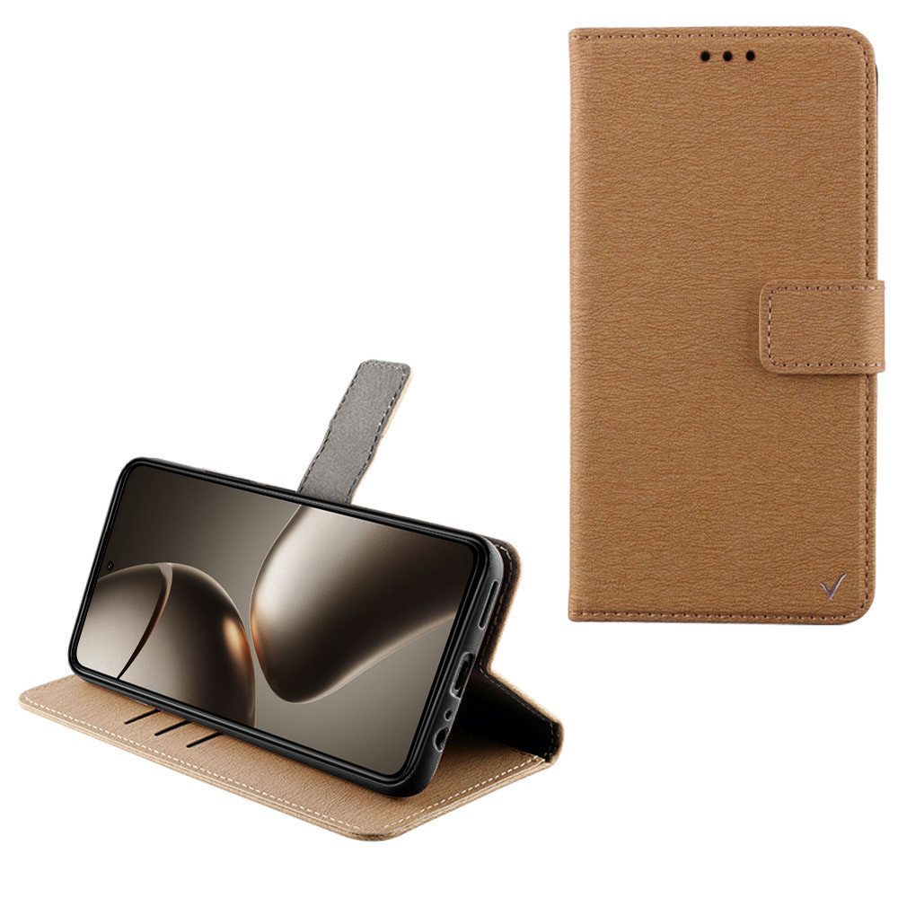 VOLTE-TEL ΘΗΚΗ XIAOMI 14T PRO 5G 6.67" ALLURE MAGNET BOOK STAND CLIP GOLD