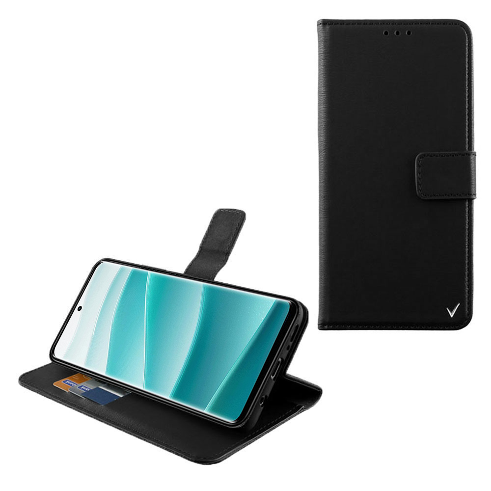 VOLTE-TEL ΘΗΚΗ XIAOMI REDMI NOTE 14 PRO 5G/POCO X7 6.67" ALLURE MAGNET BOOK STAND CLIP BLACK