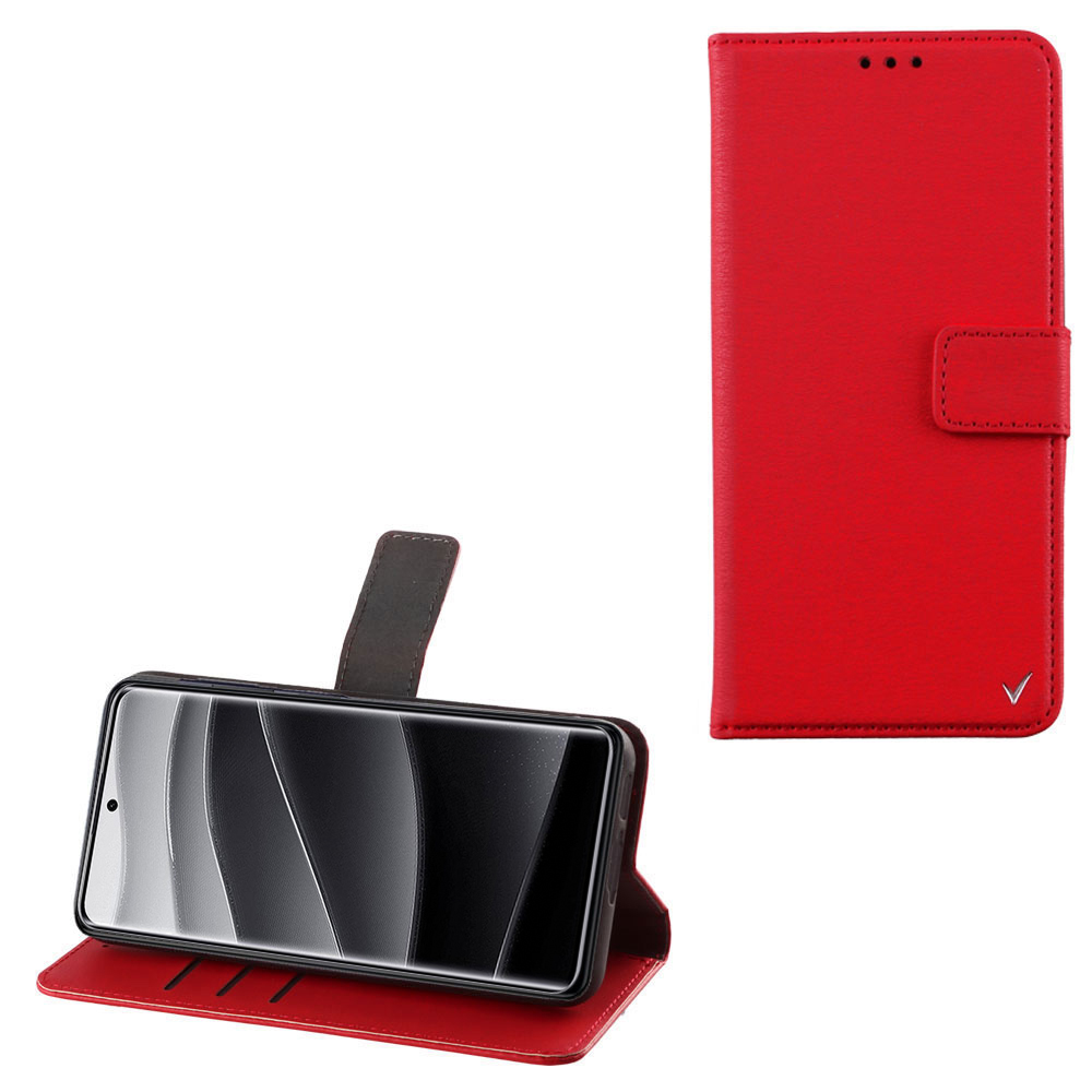 VOLTE-TEL ΘΗΚΗ XIAOMI REDMI NOTE 14 PRO PLUS 5G 6.67" ALLURE MAGNET BOOK STAND CLIP RED