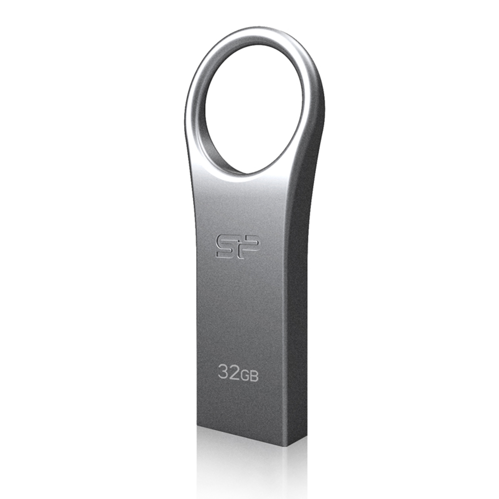 SILICON POWER USB FLASH DRIVE 32GB USB 2.0 FIRMA F80 SP032GBUF2F80V1S SILVER