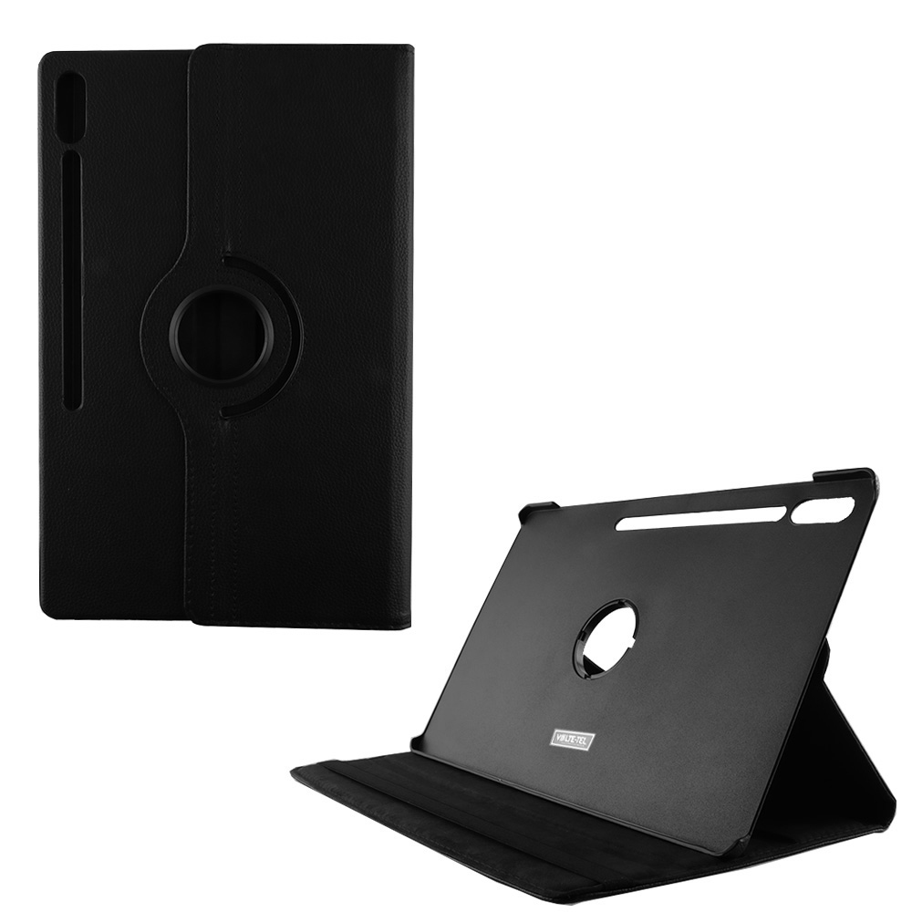 VOLTE-TEL ΘΗΚΗ HUAWEI MATEPAD PRO 2024 12.2" LEATHER BOOK ROTATING STAND BLACK