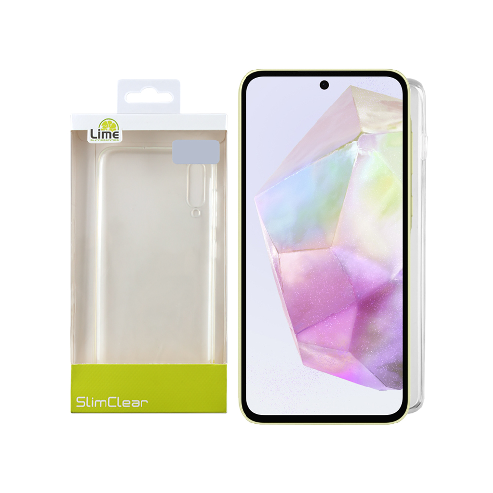 LIME ΘΗΚΗ SAMSUNG A36 5G A366 6.7" SLIMCLEAR TPU CAMERA GUARD ΔΙΑΦΑΝΗ