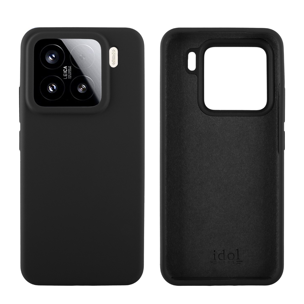 IDOL 1991 ΘΗΚΗ XIAOMI 15 5G 6.36" VELVET ELITE TPU 4 SIDE CAMERA GUARD BLACK