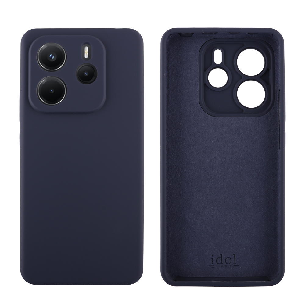 IDOL 1991 ΘΗΚΗ XIAOMI REDMI NOTE 14 5G 6.67" VELVET ELITE TPU 4 SIDE FULL CAMERA PROTECTION BLUE