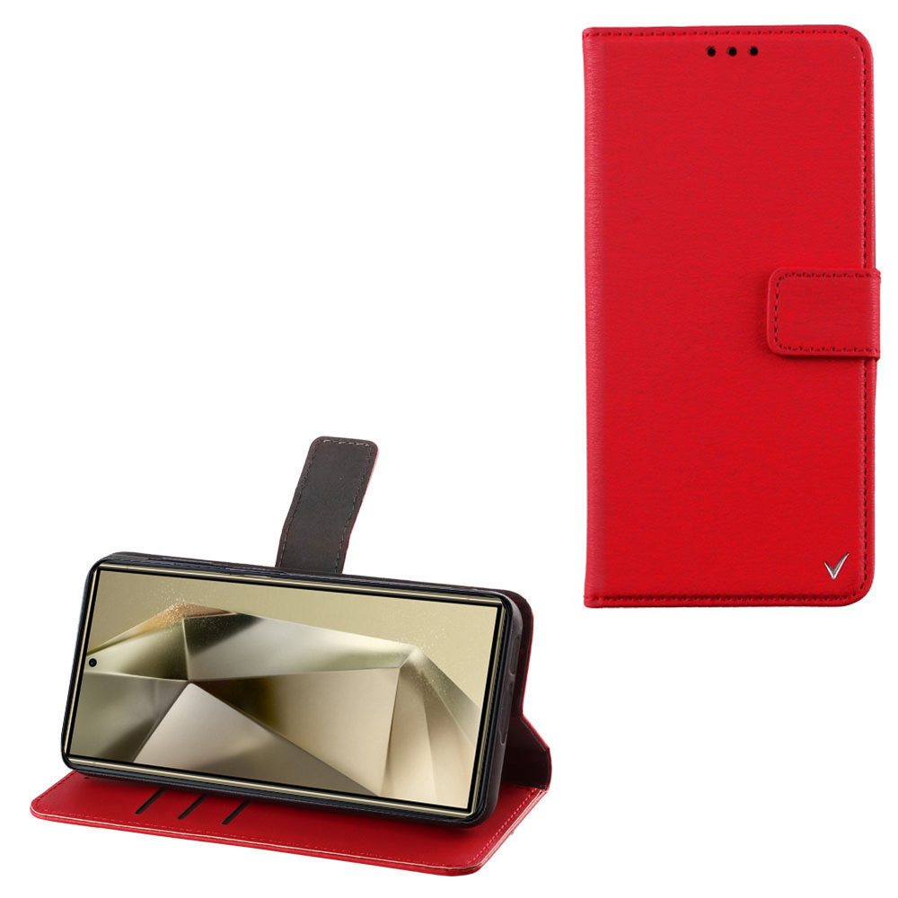 VOLTE-TEL ΘΗΚΗ SAMSUNG S25 ULTRA 5G S938 6.9" ALLURE MAGNET BOOK STAND CLIP RED