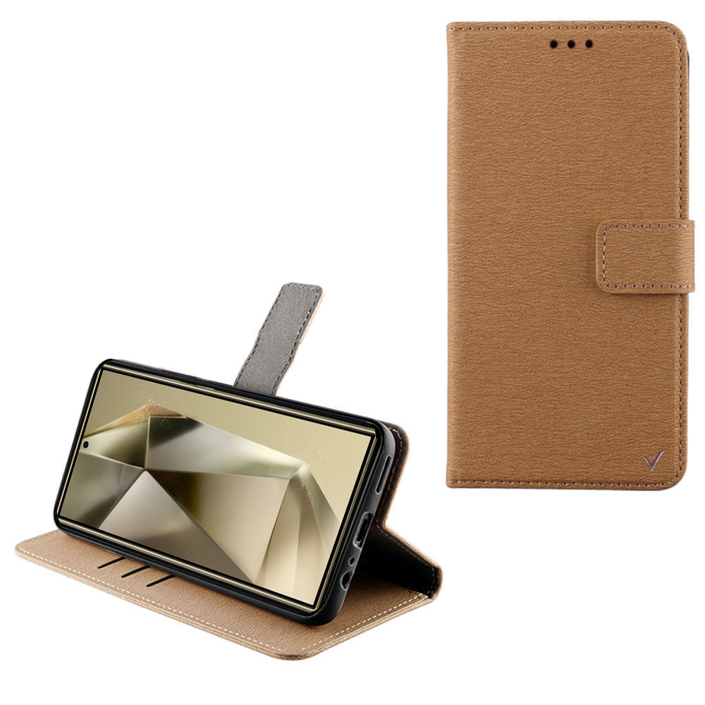 VOLTE-TEL ΘΗΚΗ SAMSUNG S25 ULTRA 5G S938 6.9" ALLURE MAGNET BOOK STAND CLIP GOLD