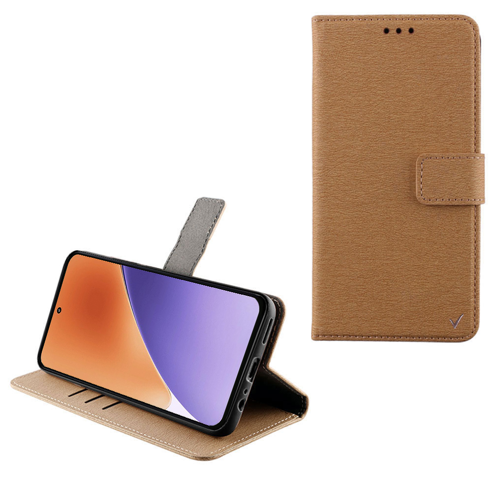 VOLTE-TEL ΘΗΚΗ XIAOMI 15 5G 6.36" ALLURE MAGNET BOOK STAND CLIP GOLD