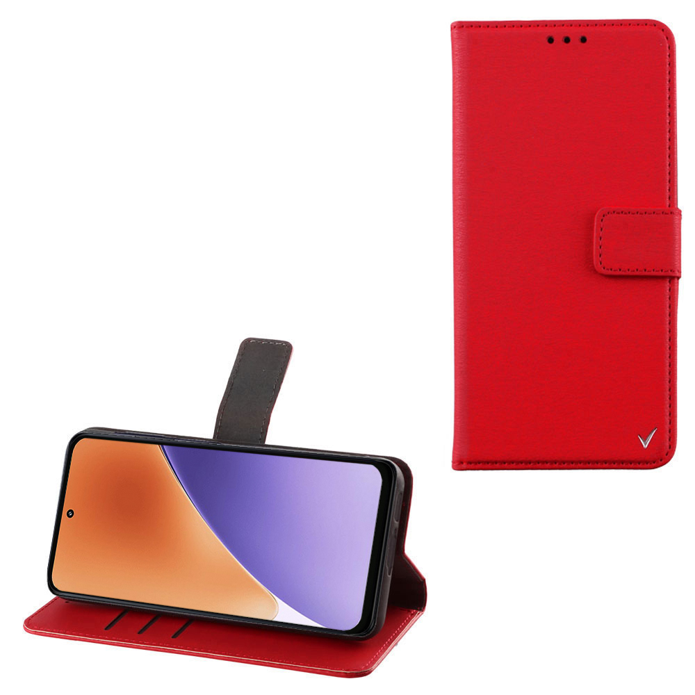 VOLTE-TEL ΘΗΚΗ XIAOMI 15 5G 6.36" ALLURE MAGNET BOOK STAND CLIP RED