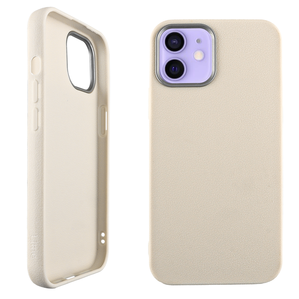 LIME ΘΗΚΗ IPHONE 12 PRO/IPHONE 12 6.1" FLEXISNAP TPU CAMERA GUARD OFF WHITE