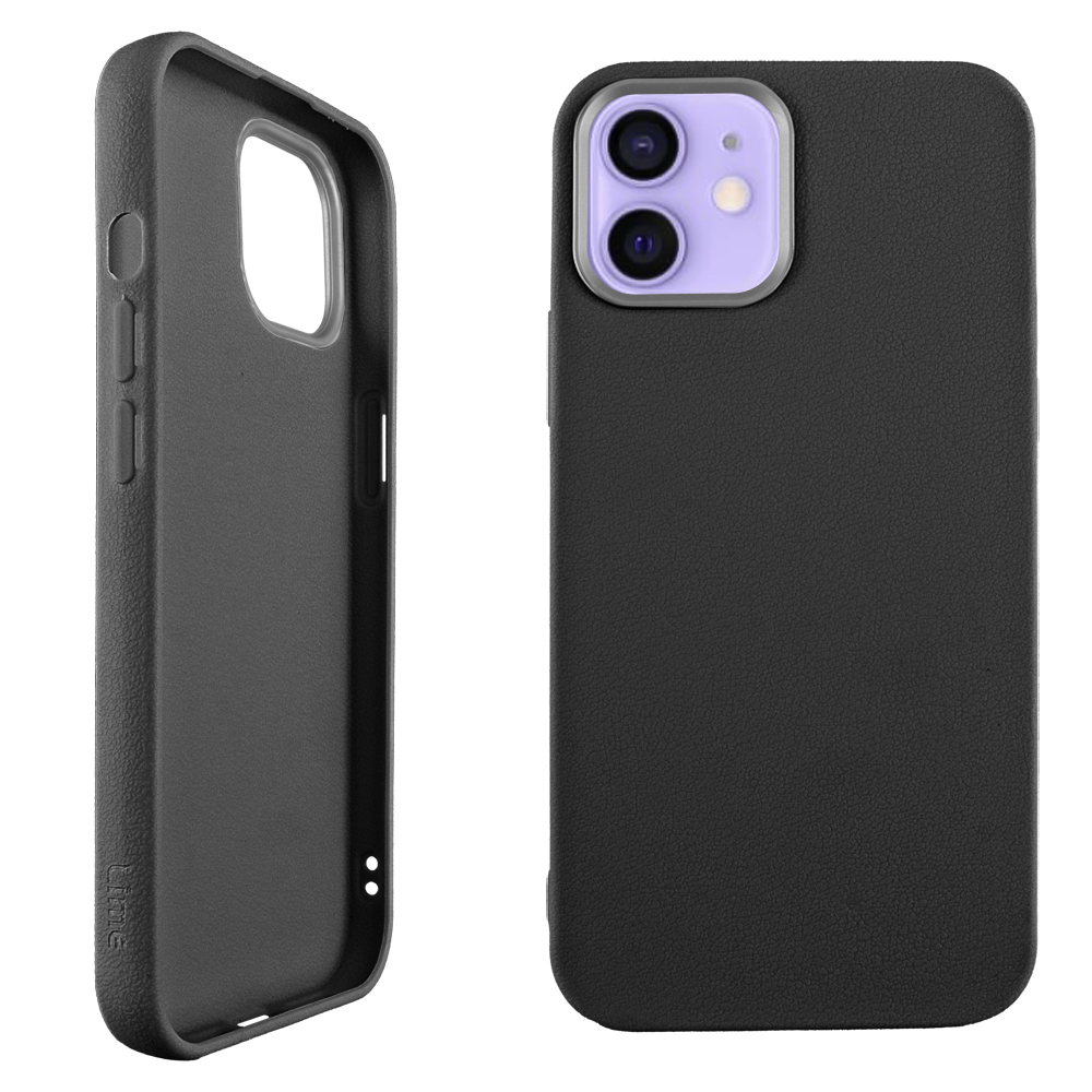 LIME ΘΗΚΗ IPHONE 12 PRO/IPHONE 12 6.1" FLEXISNAP TPU CAMERA GUARD BLACK