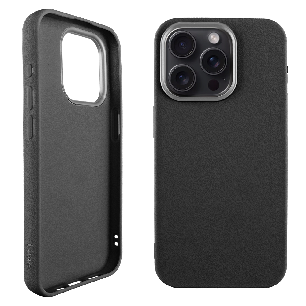 LIME ΘΗΚΗ IPHONE 15 PRO 6.1" FLEXISNAP TPU CAMERA GUARD BLACK