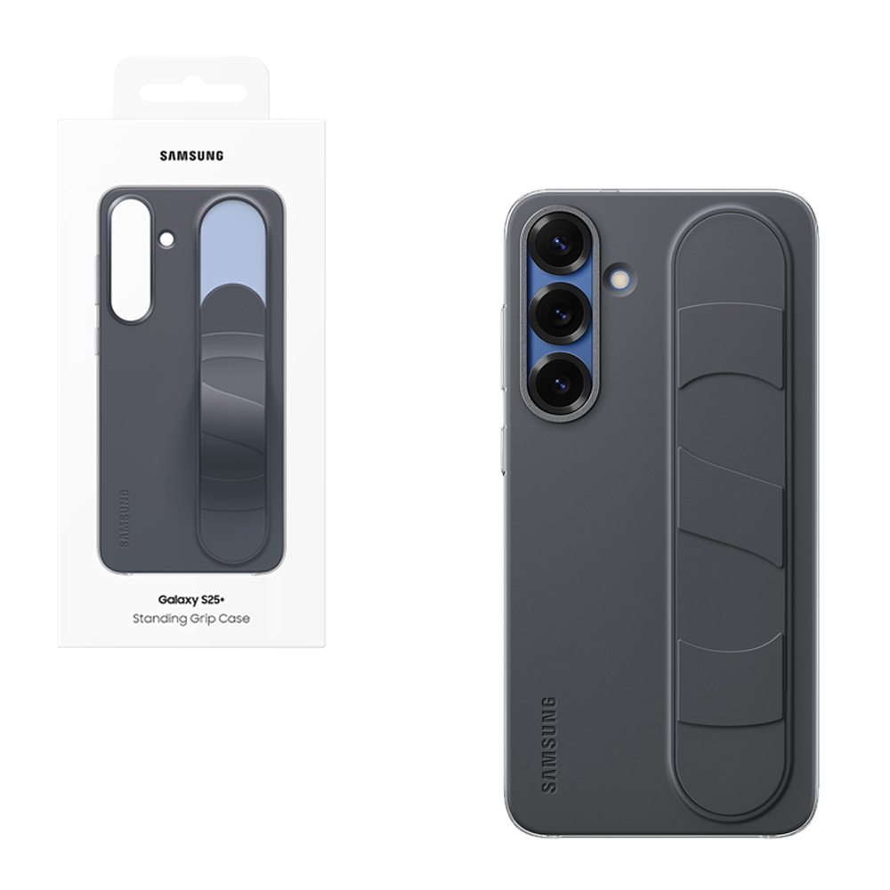 ΘΗΚΗ SAMSUNG S25 PLUS 5G S936 STANDING GRIP COVER EF-GS936CBEGWW BLACK PACKING OR