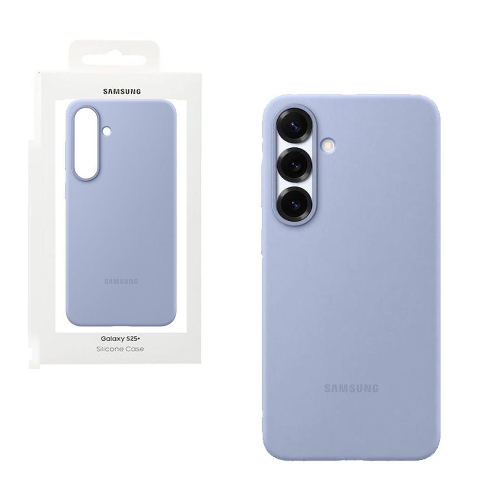 ΘΗΚΗ SAMSUNG S25 PLUS 5G S936 SILICONE COVER EF-PS936CLEGWW LIGHT BLUE PACKING OR