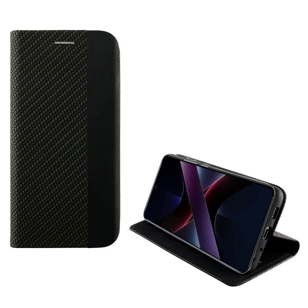 IDOL 1991 ΘΗΚΗ XIAOMI POCO X7 PRO 5G 6.67" ELITE ANTI-RFID BOOK STAND BLACK