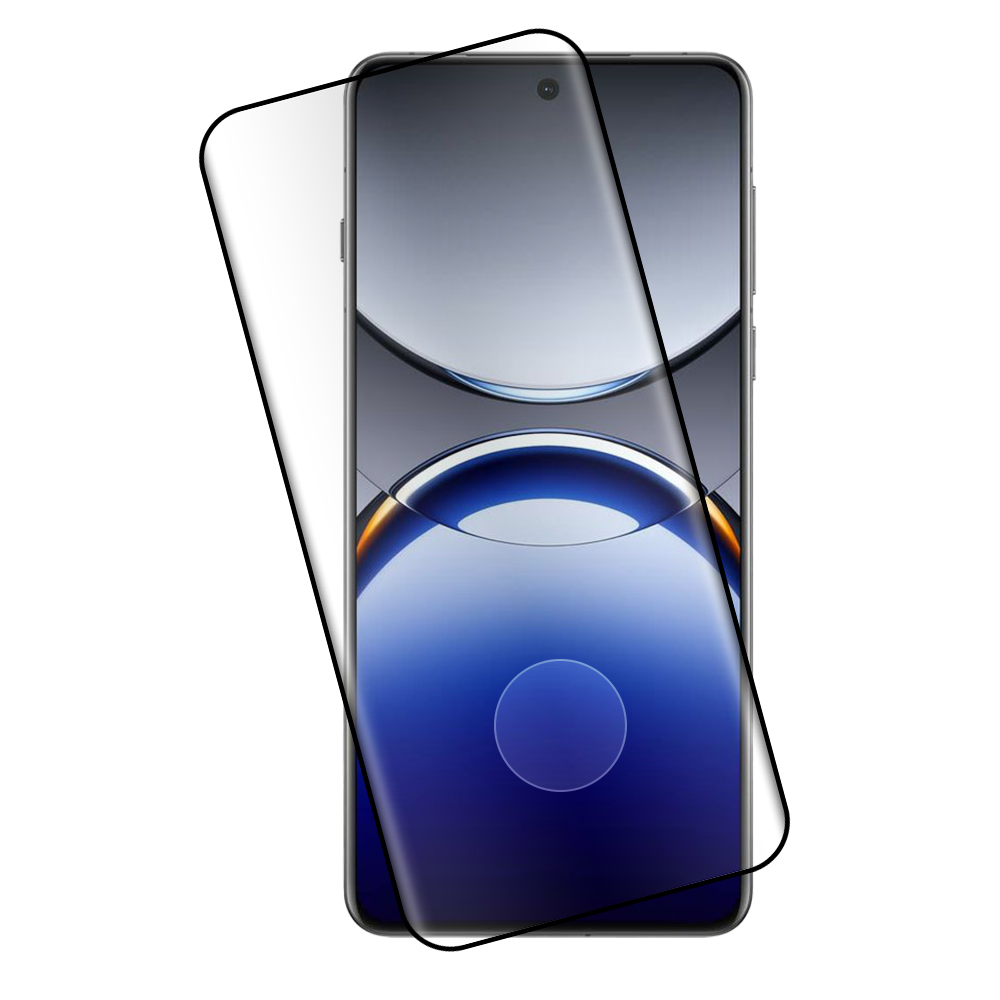 IDOL 1991 TEMPERED GLASS OPPO FIND X8 PRO 5G 6.78" 9H 0.30mm 3D EDGE GLUE SEMI CURVED FINGER UNLOCK BLACK