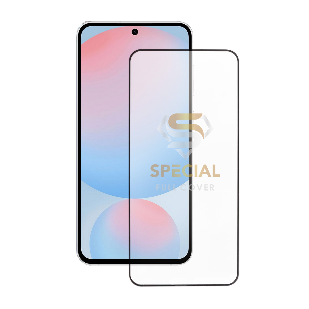 IDOL 1991 TEMPERED GLASS SAMSUNG S24 FE S721 6.7" 9H 0.25mm 20D FULL GLUE SEMI CURVED BLACK
