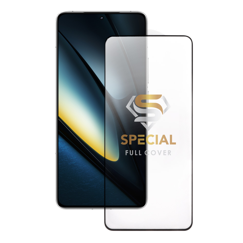 IDOL 1991 TEMPERED GLASS XIAOMI POCO F6 PRO 5G 6.67" 9H 0.25mm 20D FULL GLUE SEMI CURVED BLACK